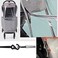 غطاء مطري لعربة الأطفال من بينينسولا لوف، غطاء واقٍ من المطر لعربة الأطفال، مقاوم للماء، غطاء لعربة الأطفال مع نافذة مظلة