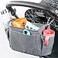 Diono Buggy Buddy XL Universal Stroller Organizer with Cup Holders Secure Attachment Zippered Pockets Safe Secure Gray