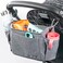 Diono Buggy Buddy XL Universal Stroller Organizer with Cup Holders Secure Attachment Zippered Pockets Safe Secure Gray