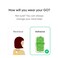 عبوة لاصقة بديلة لأجهزة Upright GO 2 GO S، عبوة من 10 قطع
