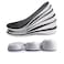 UPSTORE 1Pair Soft Breathable Memory Foam Full Length Height Increase Insole Invisible Increasing Heel Lifting Inserts Short Boots Lifts Pads Elevator Insoles for Unisex Men Women23cm Height