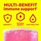Emergen-C EmergenC 1000mg Vitamin C Immune Support Powder Pink Lemonade 30CT includes Zinc Manganese 7 B Vitamins and Electrolytes for Back to School Essentials