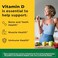Nature Made Vitamin D3 K2 Gummies Vitamin D 5000 IU Per Serving for Bone Teeth Muscle and Immune Support 50 Gummy Vitamins 25 Day Supply