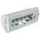 كشاف إضاءة LED من Lumitec 101099 Capri2، مثبت على السطح، هيكل أبيض، إمكانية التعتيم الأبيض والأزرق، 491 × 175 بوصة