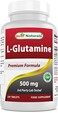 Best Naturals LGlutamine 500 mg 250 Tablets