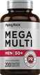 Piping Rock Multivitamin for Men Over 50 200 Caplets