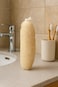 Generic Natural Cylindrical Loofah Sponge Exfoliating Bath Scrubber with Hanging Loop for Men Women Daily Shower Spa Home Use Durable Design