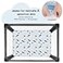 Yoofoss Pack and Play Sheets Fitted Mini Crib Sheets 2Pack for Pack N Play Mattress Stretchy Playard Sheet Soft and Breathable Blue Rocket