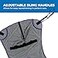 Patient Aid Full Body Mesh Commode Patient Lift Sling 350lb Weight Capacity Large
