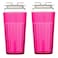 Reflo Smart Cup Bundle Red 2Pack Montessori Weaning Training Cup SlowSpill OpenRim Design for Toddlers Learning Independence 360 FlowControl Made in USA EGuide via QR Code