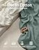 Blissful Diary Muslin Bassinet Sheets for Baby Girls Boys Boho Soft Cotton Fitted for Oval Hourglass Rectangle Mattress 2 PackRoman GreenLeaf