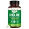 Nested Naturals Choline Bitartrate 500mg Per Serving High Potency Choline Supplements Supports Cognitive Performance Liver Function 100 Vegan NonGMO Choline 90 Vegan Capsules