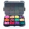 PILL THING Extra Large Pill Organizer 12 Compartments Airtight Waterproof Travel Pill Case Holds Large Vitamins Daily Medications Medication Map Secure Lock Design Black 1 Pack