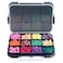 PILL THING Extra Large Pill Organizer 12 Compartments Airtight Waterproof Travel Pill Case Holds Large Vitamins Daily Medications Medication Map Secure Lock Design Black 1 Pack