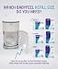 Babyfeel Refills for DEKOR PLUS Diaper Pails 8 Pack Exclusive 30 Extra Thickness Fresh Powder Scent Holds up to 4640 Diapers