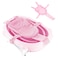 WFIST Baby Bath Seat Support Net Soft Headrest Baby Bath Cushion Pad Breathable Newborn Infant Bathtub Shower Mesh Mat Adjustable Shower Pad Portable AntiSlip Bath Sling 018 Months Pink No Bathtub