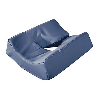 Master Massage Patented Memory Foam Ergonomic Dream Face Cushion Pillow Headrest Royal Blue