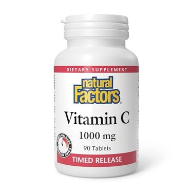 Natural Factors Vitamin C 1000mg Time Release Potent Antioxidant Protection 90 Tablets