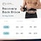 Copper Compression Back Brace Copper Infused Lumbar Support for Lower Back Relief Sciatica Herniated Disc Scoliosis Pain Strains Adjustable Breathable Fits Men Women Waist 28 34