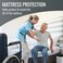 DMI Waterproof Mattress Protector and Cover Contoured Fitted Sheet Fit King