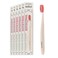 Euthymol Whitening Toothbrush White 6 Count Premium Soft DualTension Bristles Advanced Plaque Removal Stain Reduction
