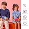 b.box bbox Snack Box 2Pack Leak Proof Mini Bento Box for Kids Toddlers 2 Compartment Snack Containers for Kids Dishwasher Safe BPAFree PFASFree Ages 4mo 1 34 Cup Each Strawberry Lilac
