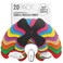 Not Just A Patch XPatch CGM Sensor Patches 20 Pack Water Resistant Omnipod 5 Adhesive Patches Durable for Active Lifestyle for 1014 Days Compatible with Dexcom G6 Libre 2 in MultiColor