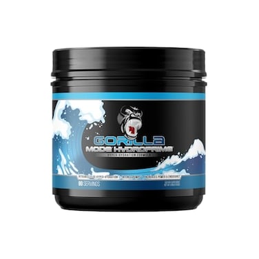 Gorilla Mind Hydroprime Glycerol PreWorkout Hydrating PreWorkout Formula for Intense Pumps Intramuscular HyperHydration Increased Power EnduranceMixes Flawlessly 400g