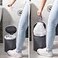 Plasticplace Custom Fit Trash Bags Compatible with Simplehuman Code L 200 Count White Drawstring Garbage Liners 48 Gallon 18 Liters 1675 x 245