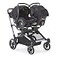 Contours Infant Car Seat Adapter Accessory Exclusive Compatibility with Element Baby Stroller Fits Select Cybex MaxiCOSI and Nuna Models Check Compatibility Prior to Purchase Black