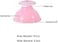 Healthcom 12 Pcs Pink Silicone Cupping Cups Set Professional Vacuum Massage Suction Therapy Set Body Cupping Suction Cups Massage Cup Chinese Hygroscopic Cups for Pain Relief Muscle Relaxation