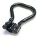 Stander Recliner Lever Extender Oversized Grip Handle Adapter for Adults Seniors and Elderly Extension Handle with Large Ergonomic Curve Grab Bar Compatible with Wooden Recliner Handles Black