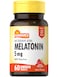 Sundance Melatonin 5mg Fast Dissolve Tablets 60 Count Natural Berry Flavor Vegetarian NonGMO and Gluten Free Supplement