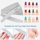AhaTopia Nail Files 12 Pack 180240 Grit Wooden Emery Board Nail File Double Sided Wood Emory Fingernail Files for Natural Nails Professional Reusable Manicure Pedicure Curved