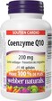 Webber Naturals CoQ10 200mg Coenzyme Q10 Supplement 60 Softgels