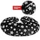 Moonsea Nursing Pillow Cover for Baby Snug Fits Boppy Nursing Pillows Super Soft for Breastfeeding Moms Black Star