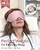FACEMOON Weighted Blackout Sleep Mask for Women 3D Contoured Zero Eye Pressure LashFriendly Deep Eye Cups Adjustable Slide Buckle Strap Night Shift Nurse Essentials for Day Sleep College Dorm NapsPink