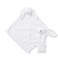 Angel Dear White Bunny Cuddle Twins Set