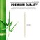 HOPELF Bamboo Toothpicks for Teeth Cleaning Appetizer Olive Barbecue Fruit DoublePoints Wooden Toothpick2400 Count