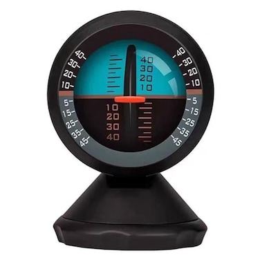 Timloon Car Inclinometer Level Tilt Gauge Indicator Gradient Balancer Tool for OffRoad Vehicle and selfDriving Travelling Supplies