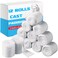 Nuanchu 12 Rolls Medical Cotton Cast Padding Roll Individual Pack Soft Plaster Cloth Gauze Roll Undercast Padding Wrap Bandage for Halloween Bandage Art Body Casts Mask Making Craft 2 Inch X 88 ft