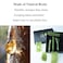 YUYONGTANG 7 Pieces Gua Sha Scraping Massage ToolNatural Resin GuaSha Tool Massage Tools Set for Face Back and Neck ReleaseReduce Muscle Painwith Storage Bag Green