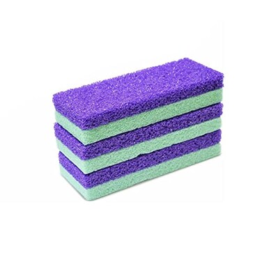 Maccibelle Salon Foot Pumice and Scrubber for Feet and Heels Callus and Dead Skins Safely and Easily Eliminate Callus and Rough Heels Pack of 3