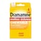 Dramamine Motion Sickness Chewable Tablets to Prevent Relieve Motion Sickness Dizziness Nausea Orange Flavor 4 Count