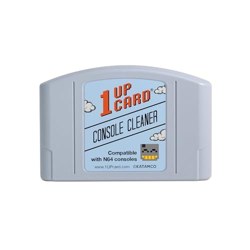 1upcard 1upcard Video Game Console Cleaner With Nintendo 64 N64