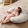 GRSSDER Nursing Pillow Cover Stretchy Minky Removable Nursing Covers for Breastfeeding Pillows Ultra Soft Comfortable Slipcover for Boy and Girls Cute Wild Forest Mongooses Pattern