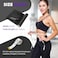 Hayunfiys 60 Meters Black Osmotic Plastic Body WrapWorkout Sweat Enhancer Stomach Film Body Applicator Power WrapDIY Sauna Wrap2 Rolls