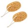 Zyghjort Shower Sponge 2 Pcs Large Bath Sponges for Shower Body Scrubber Soft Loofah Exfoliating Sponge for Women Men Home Bathroom Face Body Washing Bathing Deep Cleansing