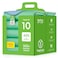 IMPROVIA Washable Underpads 34 x 36 Pack of 10 Heavy Absorbency Reusable Bedwetting Incontinence Pads for Kids Adults Elderly and Pets Waterproof Protective Pad for Bed Couch Sofa Floor