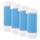 Healifty Replacement Roller Heads 4 Pcs for Electric Foot Grinder Coarse Callus Remover Refills Foot Care Tool Dead Skin Removal Exfoliator Accessories 236In